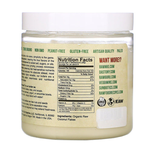 Dastony, Organic Coconut Butter, 8 oz (227 g) - HealthCentralUSA