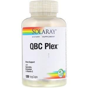 Solaray, QBC Plex, 120 VegCaps - HealthCentralUSA