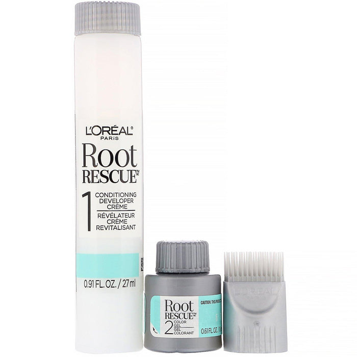L'Oreal, Magic Root Rescue, 10 Minute Root Coloring Kit, 9 Light Blonde , 1 Application - HealthCentralUSA