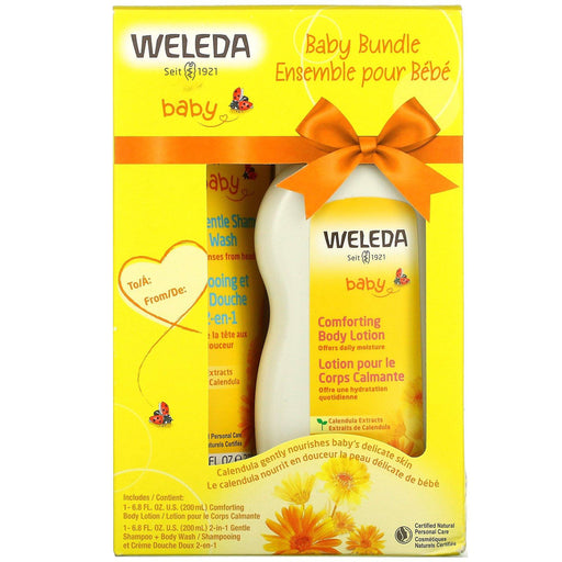 Weleda, Baby Bundle Set, Calendula, 2 Piece Set - HealthCentralUSA