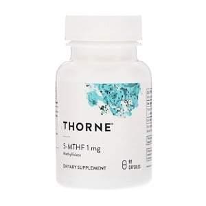 Thorne Research, 5-MTHF, 1 mg, 60 Capsules - HealthCentralUSA