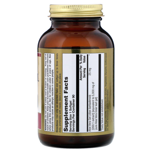 LifeTime Vitamins, Aloe Vera Gel Concentrate, 5,000 mg, 90 Softgels - HealthCentralUSA