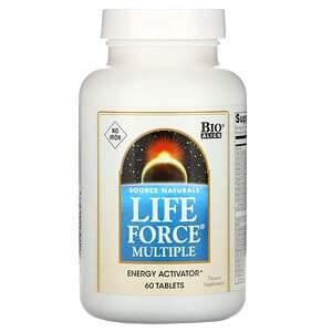 Source Naturals, Life Force Multiple, No Iron, 60 Tablets - HealthCentralUSA