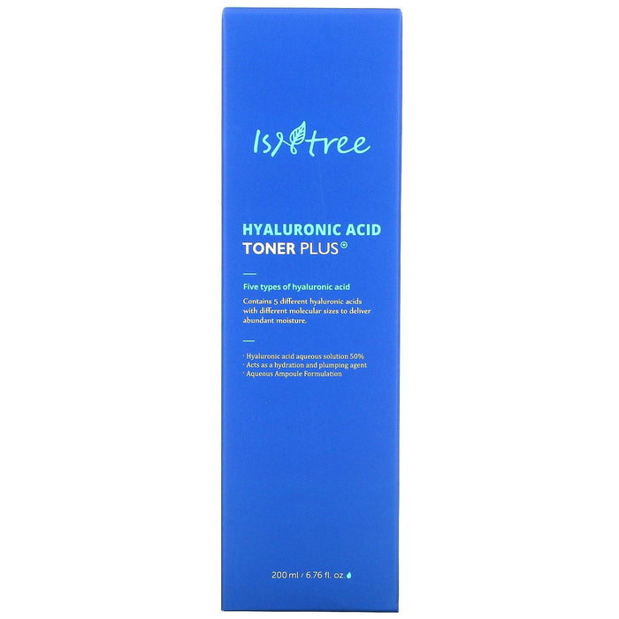 Isntree, Hyaluronic Acid Toner Plus, 6.76 fl oz (200 ml) - HealthCentralUSA