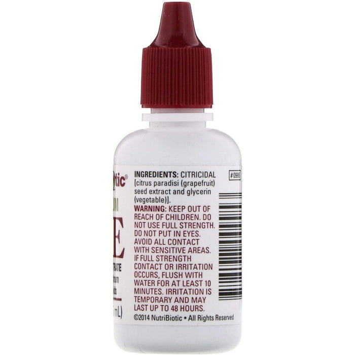 NutriBiotic, Maximum GSE, Liquid Concentrate, 1 fl oz (29.5 ml) - HealthCentralUSA