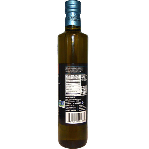 Gaea, Green & Fruity, Extra Virgin Olive Oil, 17 fl oz (500 ml) - HealthCentralUSA
