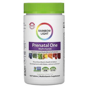 Rainbow Light, Prenatal One Multivitamin, 150 Tablets - HealthCentralUSA