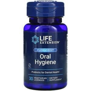Life Extension, FLORASSIST Oral Hygiene, 30 Vegetarian Lozenges - HealthCentralUSA