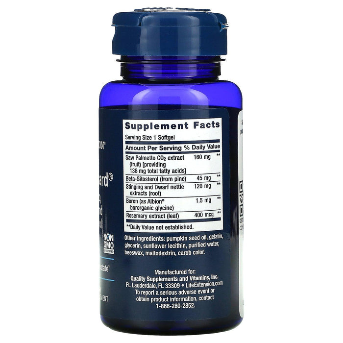 Life Extension, PalmettoGuard Saw Palmetto/Nettle Root with Beta-Sitosterol, 60 Softgels - HealthCentralUSA