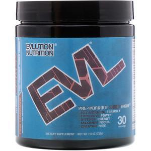 EVLution Nutrition, ENGN Shred, Pre-Workout Shred Engine, Pink Lemonade, 7.5 oz (213 g) - HealthCentralUSA