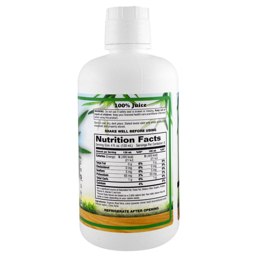 Dynamic Health Laboratories, Organic Aloe Vera, Unflavored, 32 fl oz (946 ml) - HealthCentralUSA