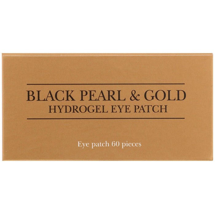 Petitfee, Black Pearl & Gold Hydrogel Eye Patch, 60 Patches - HealthCentralUSA