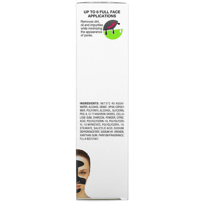 Garnier, SkinActive, Black Peel-Off Beauty Mask with Charcoal, 1.7 fl oz (50 ml) - HealthCentralUSA