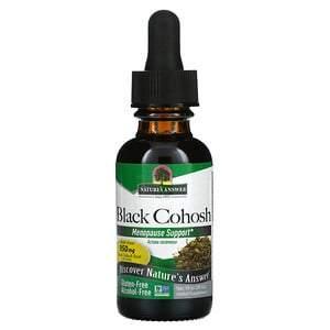 Nature's Answer, Black Cohosh, Alcohol-Free, 40 mg, 1 fl oz (30 ml) - HealthCentralUSA
