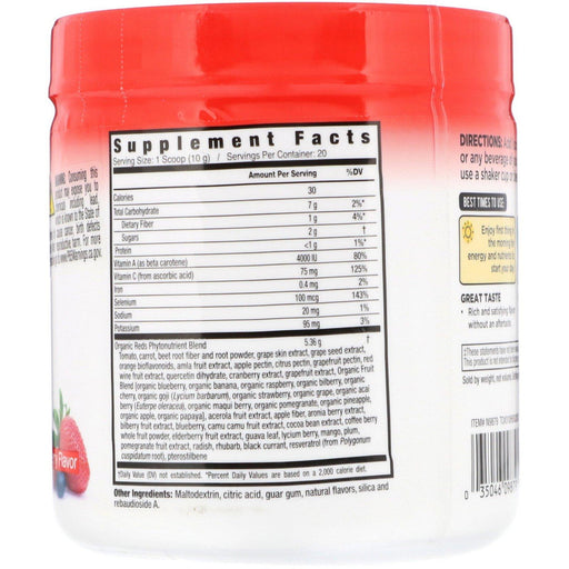 Country Farms, Super Reds, Energizing Polyphenol Superfood, Berry Flavor, 7.1 oz (200 g) - HealthCentralUSA