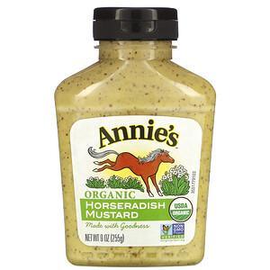 Annie's Naturals, Organic, Horseradish Mustard, 9 oz (255 g) - HealthCentralUSA