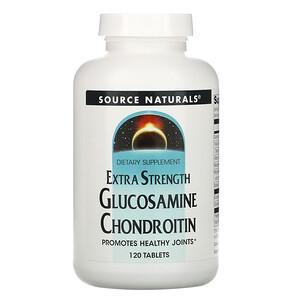 Source Naturals, Glucosamine Chondroitin, Extra Strength, 120 Tablets - HealthCentralUSA