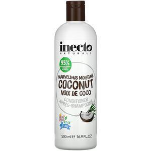Inecto, Marvellous Moisture Coconut, Conditioner, 16.9 fl oz (500 ml) - HealthCentralUSA
