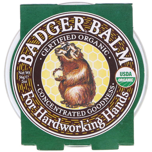 Badger Company, Badger Balm For Hardworking Hands, 2 oz (56 g) - HealthCentralUSA