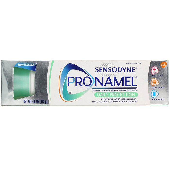Sensodyne, ProNamel, Daily Protection Toothpaste, MintEssence, 4.0 oz (113 g) - HealthCentralUSA
