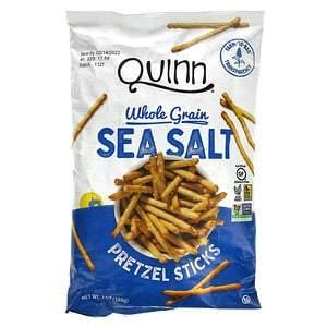 Quinn Popcorn, Pretzel Sticks, Whole Grain, Sea Salt, 7 oz (198 g) - HealthCentralUSA