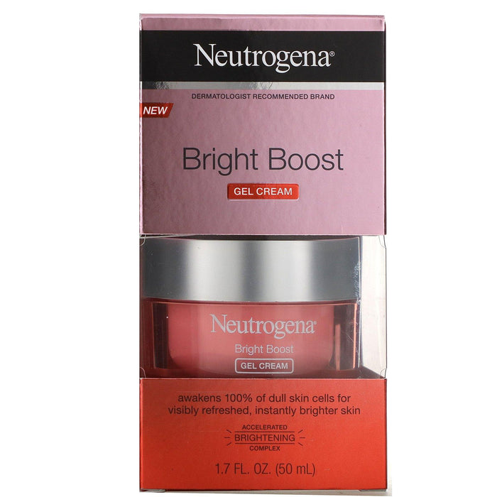 Neutrogena, Bright Boost, Gel Cream, 1.7 fl oz (50 ml) - HealthCentralUSA