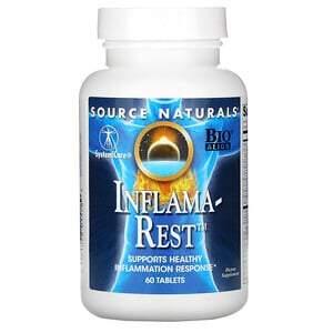 Source Naturals, Inflama-Rest, 60 Tablets - HealthCentralUSA