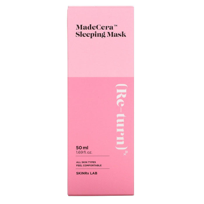 SkinRx Lab, MadeCera, Sleeping Beauty Mask, 1.69 fl oz (50 ml) - HealthCentralUSA