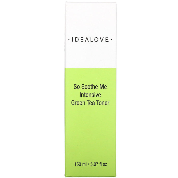 Idealove, So Soothe Me, Intensive Green Tea Toner, 5.07 fl oz (150 ml) - HealthCentralUSA