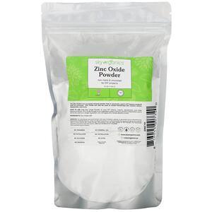 Sky Organics, Zinc Oxide Powder, 16 oz (454 g) - HealthCentralUSA