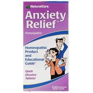 NaturalCare, Anxiety Relief, 120 Sublingual Tablets - HealthCentralUSA