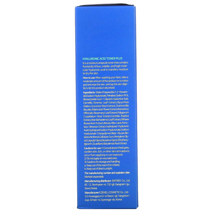 Isntree, Hyaluronic Acid Toner Plus, 6.76 fl oz (200 ml) - HealthCentralUSA