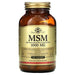Solgar, MSM (Methylsulfonylmethane), 1,000 mg, 120 Tablets - HealthCentralUSA