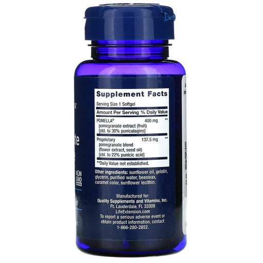 Life Extension, Pomegranate Complete, 30 Softgels - HealthCentralUSA