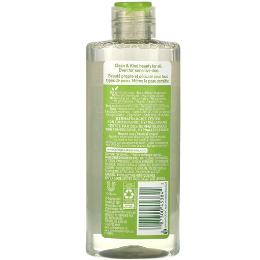 Simple Skincare, Micellar Cleansing Water, 6.7 fl oz (198 ml) - HealthCentralUSA
