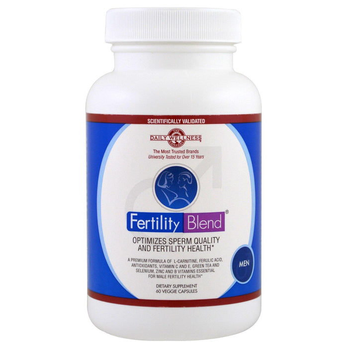 Daily Wellness Company, Fertility Blend, Men, 60 Veggie Capsules - HealthCentralUSA