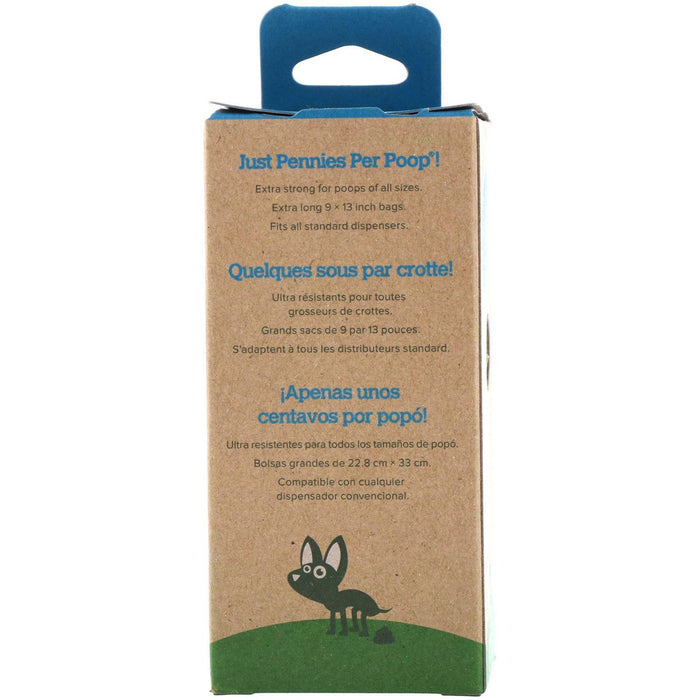 Earth Rated, Dog Waste Bags, Unscented, 120 Bags, 8 Refill Rolls - HealthCentralUSA