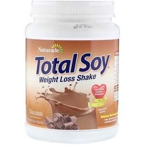 Naturade, Total Soy, Weight Loss Shake, Chocolate, 1.2 lbs (540 g) - HealthCentralUSA