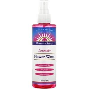 Heritage Store, Flower Water, Lavender, 8 fl oz (240 ml) - HealthCentralUSA