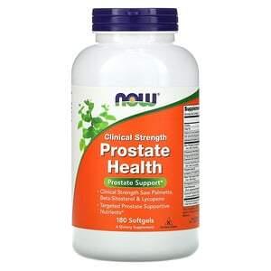 Now Foods, Clinical Strength Prostate Health, 180 Softgels - HealthCentralUSA