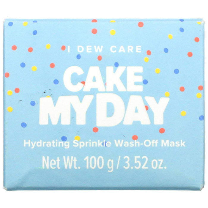 I Dew Care, Cake My Day, Hydrating Sprinkle Wash-Off Beauty Mask, 3.52 oz (100 g) - HealthCentralUSA