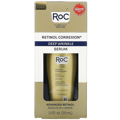 RoC, Retinol Correxion Deep Wrinkle Serum, 1 fl oz (30 ml) - HealthCentralUSA