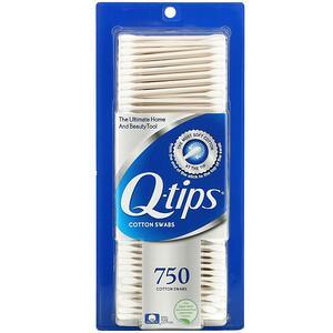 Q-tips, Cotton Swabs, 750 Swabs - HealthCentralUSA