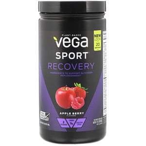 Vega, Sport, Recovery Accelerator, Apple Berry, 19 oz (540 g) - HealthCentralUSA