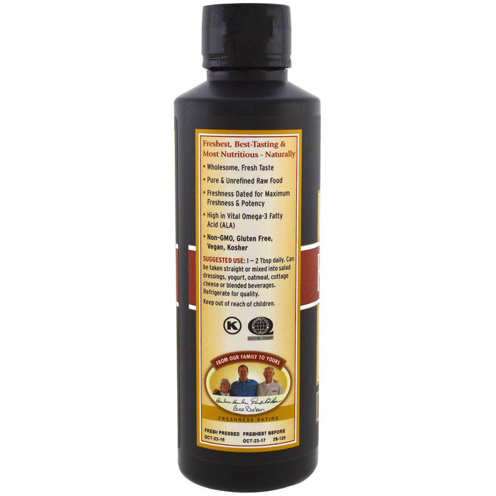 Barlean's, Organic Fresh, Flax Oil, 12 fl oz (355 ml) - HealthCentralUSA