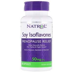 Natrol, Soy Isoflavones, 50 mg , 60 Capsules - HealthCentralUSA