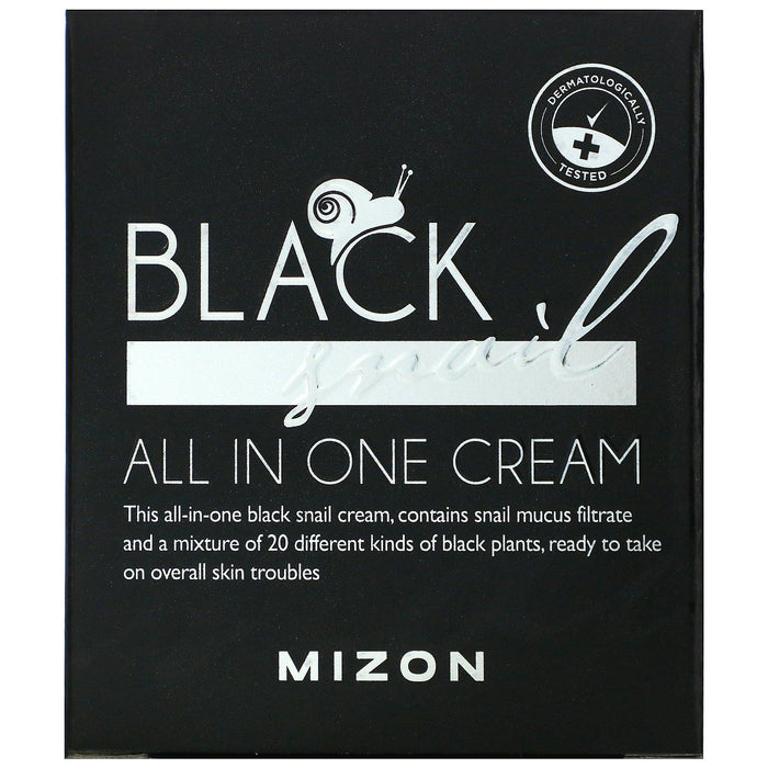 Mizon, Black Snail, All In One Cream, 2.53 fl oz (75 ml) - HealthCentralUSA