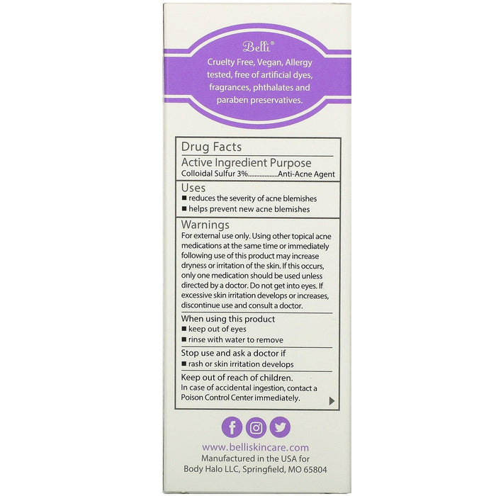 Belli Skincare, Acne Control Spot Treatment, 0.5 fl oz (14.75 ml) - HealthCentralUSA
