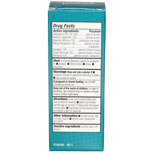 NatraBio, Adrenal Support, 1 fl oz (30 ml) - HealthCentralUSA