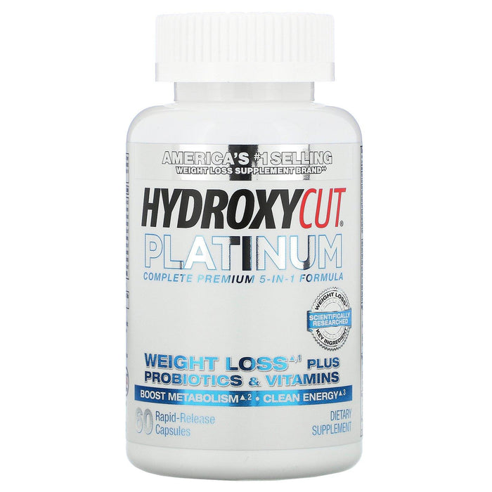 Hydroxycut, Platinum, 60 Rapid-Release Capsules - HealthCentralUSA